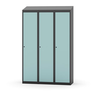 Skolskåp Novis sluttande tak 1:3 B120