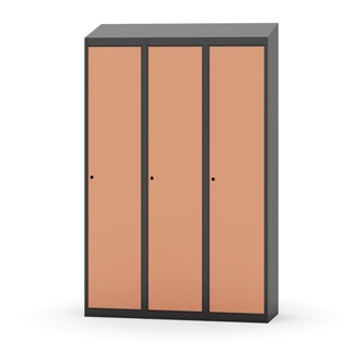 Skolskåp Novis sluttande tak 1:3 B120