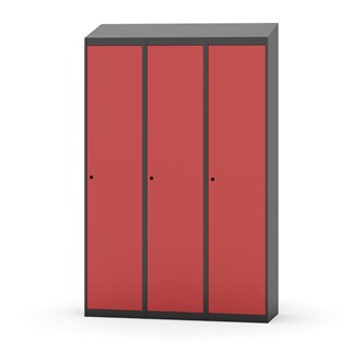 Skolskåp Novis sluttande tak 1:3 B120