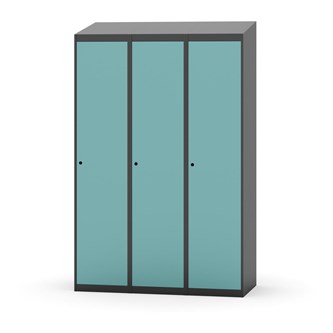 Skolskåp Novis sluttande tak 1:3 B120