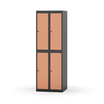 Skolskåp Novis plant tak 2:2 B60