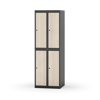 Skolskåp Novis plant tak 2:2 B60