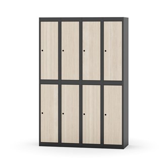 Skolskåp Novis plant tak 2:4 B120