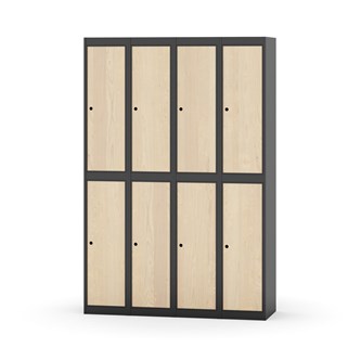 Skolskåp Novis plant tak 2:4 B120