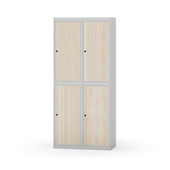 Skolskåp Novis plant tak 2:2 B80
