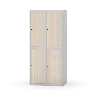 Skolskåp Novis plant tak 2:2 B80