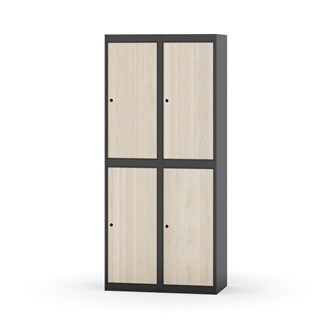 Skolskåp Novis plant tak 2:2 B80