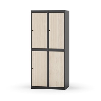 Skolskåp Novis plant tak 2:2 B80