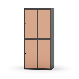 Skolskåp Novis plant tak 2:2 B80