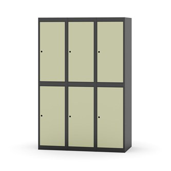 Skolskåp Novis plant tak 2:3 B120