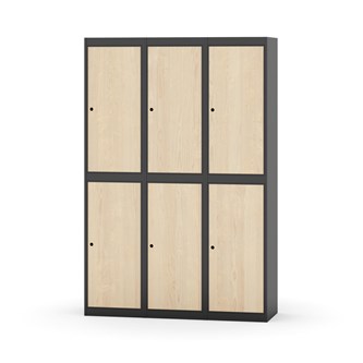 Skolskåp Novis plant tak 2:3 B120