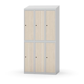 Skolskåp Novis sluttande tak 2:3 B90