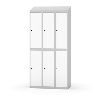 Skolskåp Novis sluttande tak 2:3 B90