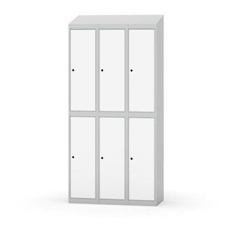 Skolskåp Novis sluttande tak 2:3 B90