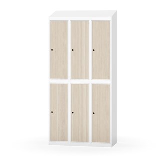 Skolskåp Novis sluttande tak 2:3 B90