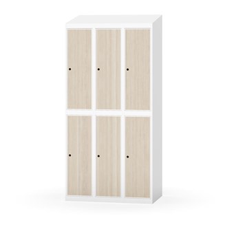 Skolskåp Novis sluttande tak 2:3 B90