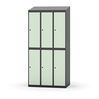 Skolskåp Novis sluttande tak 2:3 B90