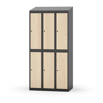 Skolskåp Novis sluttande tak 2:3 B90