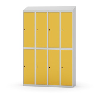 Skolskåp Novis sluttande tak 2:4 B120