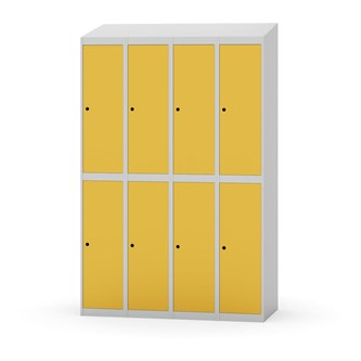 Skolskåp Novis sluttande tak 2:4 B120