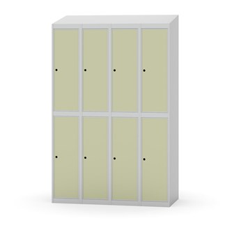 Skolskåp Novis sluttande tak 2:4 B120