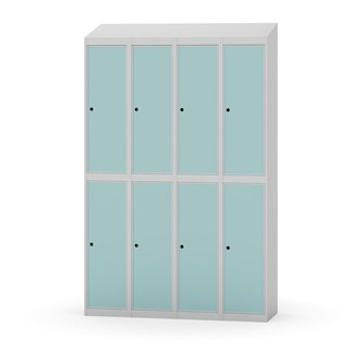 Skolskåp Novis sluttande tak 2:4 B120