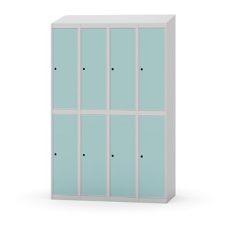 Skolskåp Novis sluttande tak 2:4 B120