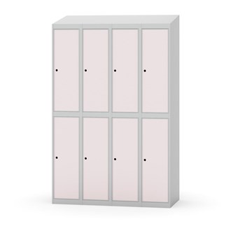 Skolskåp Novis sluttande tak 2:4 B120