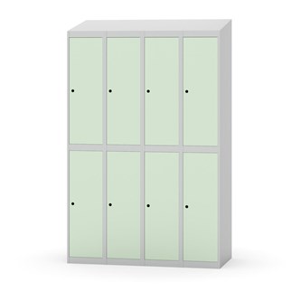 Skolskåp Novis sluttande tak 2:4 B120