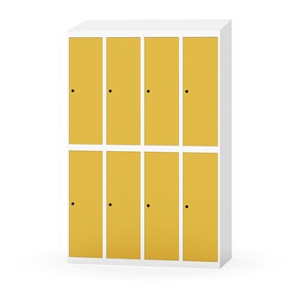 Skolskåp Novis sluttande tak 2:4 B120