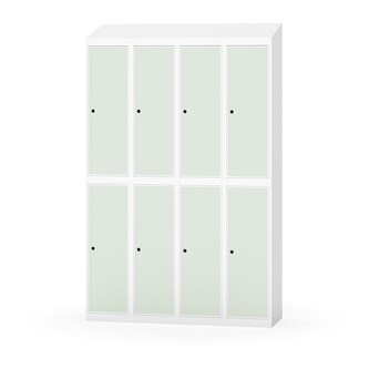 Skolskåp Novis sluttande tak 2:4 B120