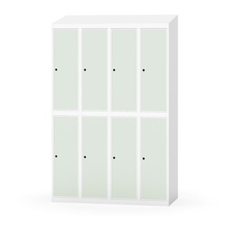 Skolskåp Novis sluttande tak 2:4 B120