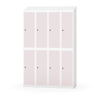 Skolskåp Novis sluttande tak 2:4 B120