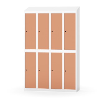 Skolskåp Novis sluttande tak 2:4 B120