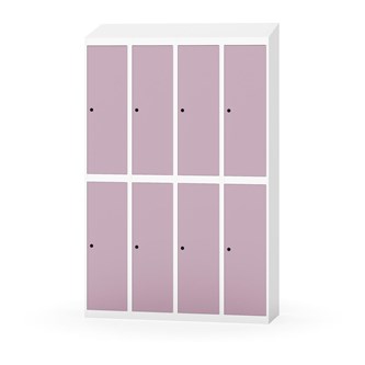 Skolskåp Novis sluttande tak 2:4 B120