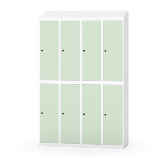 Skolskåp Novis sluttande tak 2:4 B120