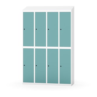 Skolskåp Novis sluttande tak 2:4 B120