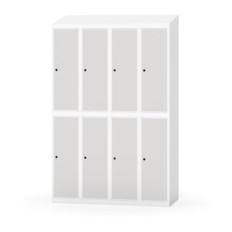 Skolskåp Novis sluttande tak 2:4 B120