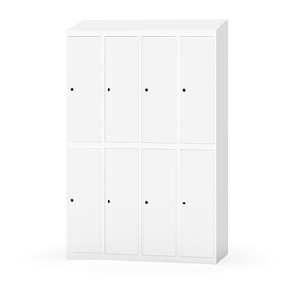 Skolskåp Novis sluttande tak 2:4 B120