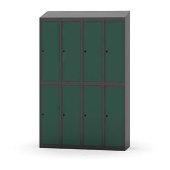 Skolskåp Novis sluttande tak 2:4 B120