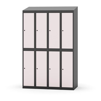 Skolskåp Novis sluttande tak 2:4 B120