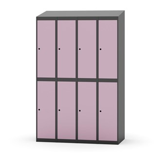 Skolskåp Novis sluttande tak 2:4 B120