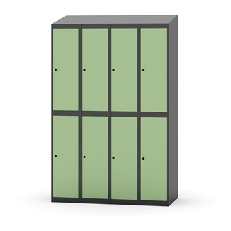 Skolskåp Novis sluttande tak 2:4 B120