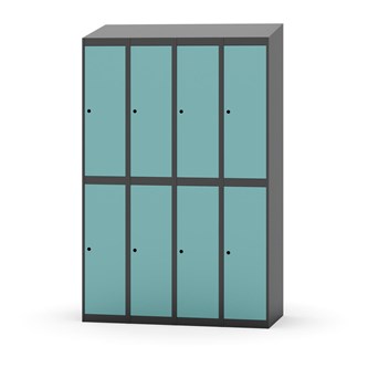 Skolskåp Novis sluttande tak 2:4 B120