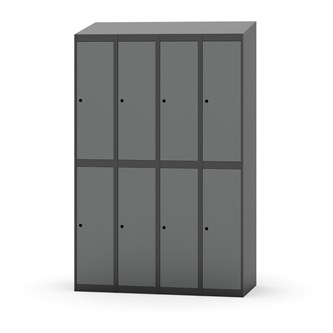 Skolskåp Novis sluttande tak 2:4 B120