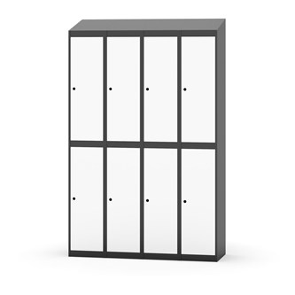 Skolskåp Novis sluttande tak 2:4 B120