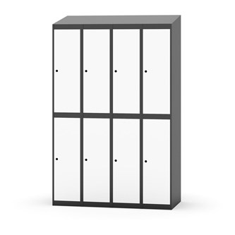 Skolskåp Novis sluttande tak 2:4 B120