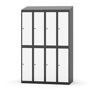 Skolskåp Novis sluttande tak 2:4 B120