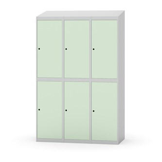 Skolskåp Novis sluttande tak 2:3 B120