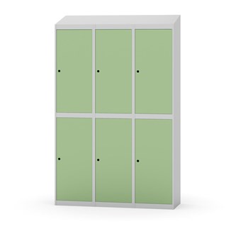 Skolskåp Novis sluttande tak 2:3 B120